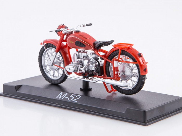 Macheta motocicleta ruseasca M-52, scara 1:24 [4]