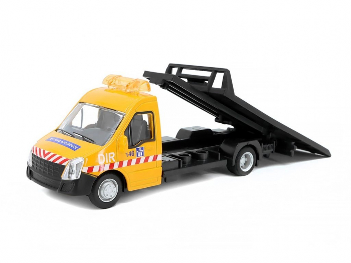 Macheta platforma depanare auto Iveco Daily si Subaru Impreza, scara 1:43 [3]
