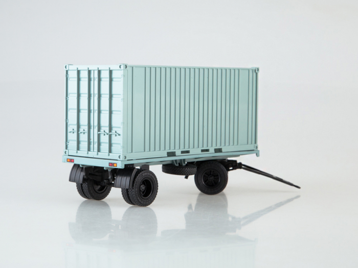 Macheta remorca cu container GKB-8350, scara 1:43 [8]