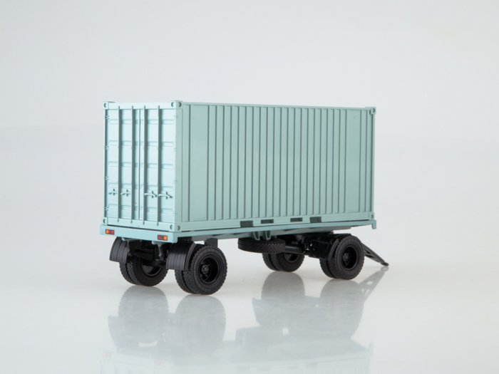 Macheta remorca cu container GKB-8350, scara 1:43 [6]