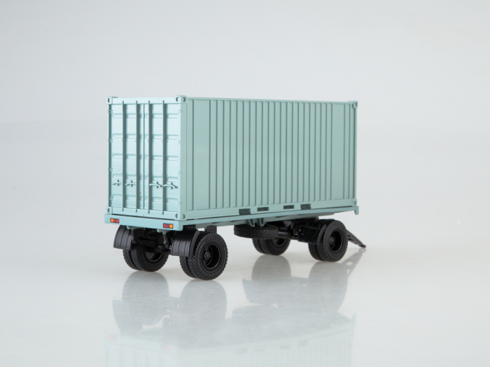 Macheta remorca cu container GKB-8350, scara 1:43 [3]