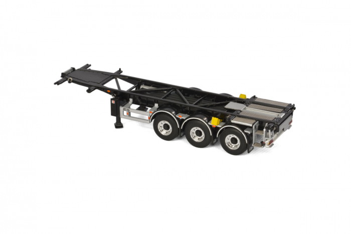 Macheta semiremorca transcontainer pentru container cisterna Van Hool, scara 1:50 [3]
