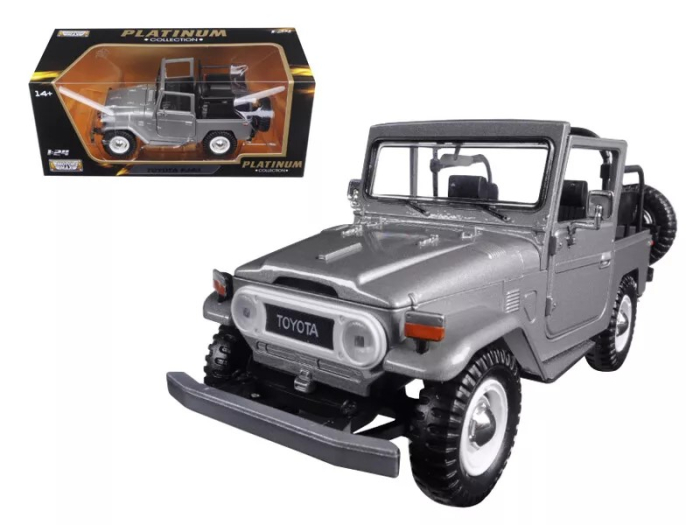 Macheta Toyota FJ40 Land Cruiser fara hardtop, scara 1:24 [2]