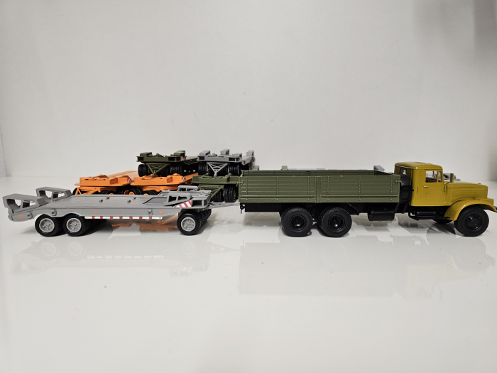 Macheta trailer P32 3 axe, scara 1:43 [6]