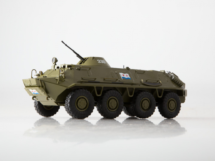 Macheta transportor blindat rusesc BTR-60PB, scara 1:43 [1]