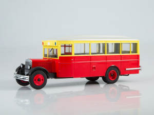 Macheta autobuz ZIS 8 cu revista, scara 1:43 [2]