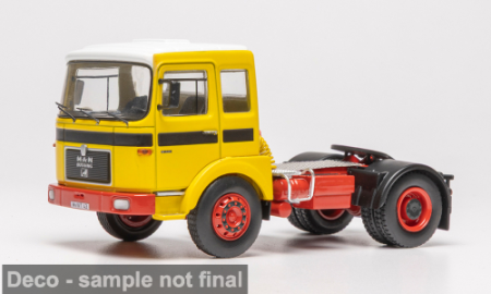 Macheta auto cap tractor MAN F7 cabina lunga, scara 1:43