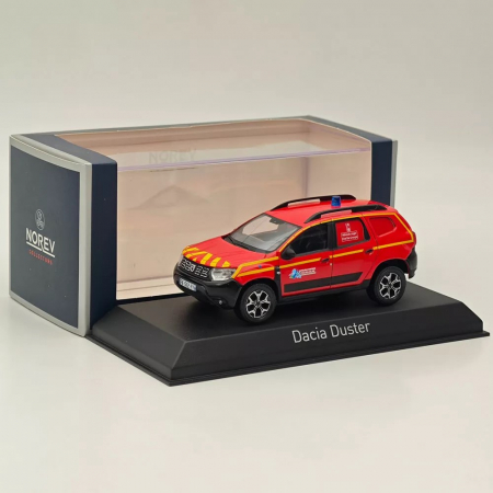 Machete autoturisme - Macheta auto Dacia Duster 2020 "Pompiers", scara 1:43