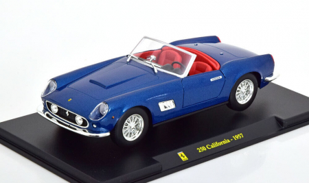 Machete autoturisme - Macheta auto Ferrari 250 California Spider 1957, scara 1:24