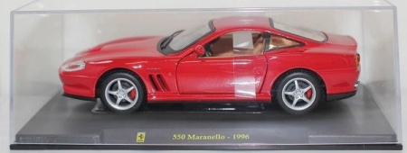 Machete autoturisme - Macheta auto Ferrari 550 Maranello 1996, scara 1:24