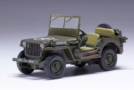 Machete autoturisme - Macheta auto Jeep Willys MB, scara 1:43