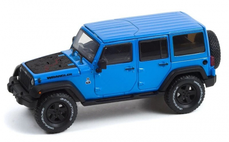 Machete autoturisme - Macheta auto Jeep Wrangler Unlimited 2016 Black Bear, scara 1:43