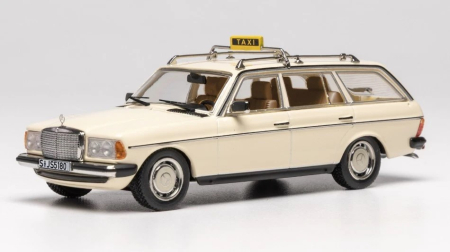 Machete autoturisme - Macheta auto Mercedes 200T (S123) TAXI, scara 1:43