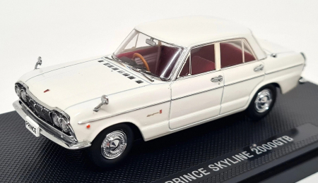 Machete autoturisme - Macheta auto Nissan Prince Skyline 2000GTB 1966, scara 1:43