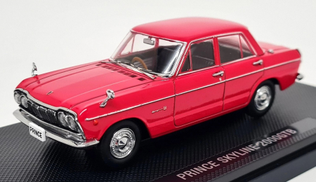 Machete autoturisme - Macheta auto Nissan Skyline 2000GTB 1966, scara 1:43