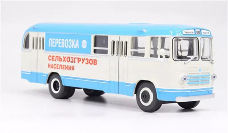 Machete autobuze - Macheta autobuz furgon ZIL 158V cu revista, scara 1:43