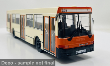 Macheta autobuz Ikarus 415, scara 1:43
