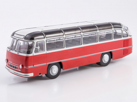 Machete autobuze - Macheta autobuz LAZ-695 cu revista, scara 1:43