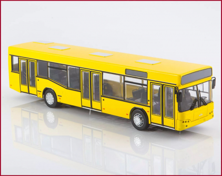 Machete autobuze - Macheta autobuz MAZ-103 cu revista, scara 1:43