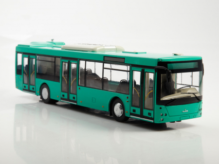 Machete autobuze - Macheta autobuz MAZ-203 cu revista, scara 1:43
