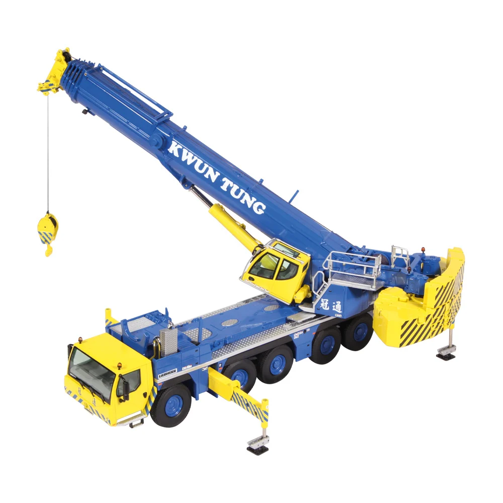 Machete utilaje de constructii - Macheta automacara Liebherr LTM 1250-5.1 Kwun Tung, scara 1:50