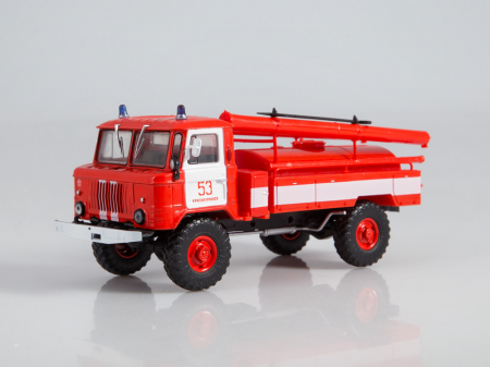 Machete autoturisme - Macheta autospeciala de pompieri AC30 pe sasiu GAZ 66, scara 1:43