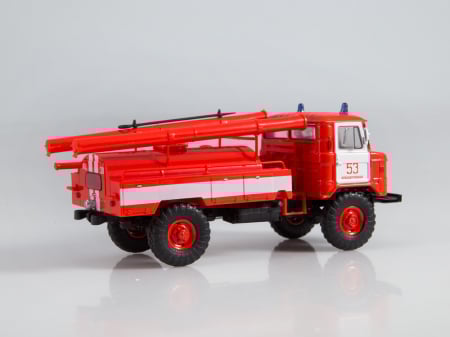 Macheta autospeciala de pompieri AC30 pe sasiu GAZ 66, scara 1:43 [1]