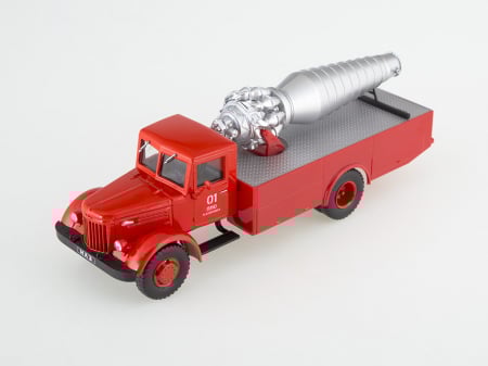 Macheta autospeciala de pompieri AGVT-200 pe sasiu Maz 200, scara 1:43 [7]