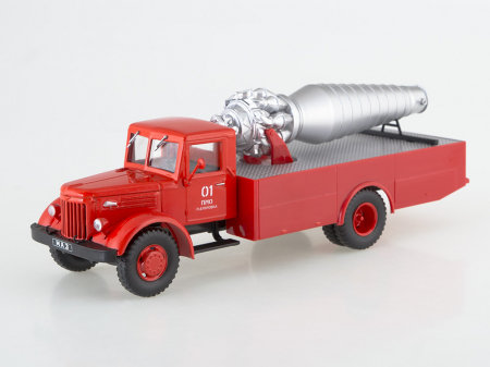 Macheta autospeciala de pompieri AGVT-200 pe sasiu Maz 200, scara 1:43 [5]