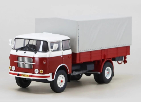Machete camioane - Macheta camion cu prelata Skoda 706RT, scara 1:43