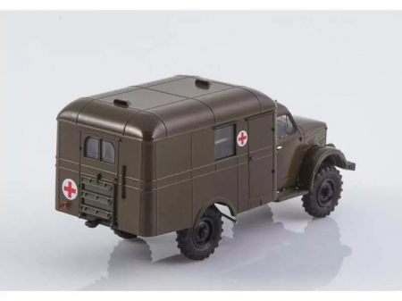 Macheta camion Gaz 63 ambulanta militara, scara 1:43 [1]