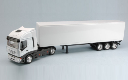 Machete camioane - Macheta camion Iveco stralis 540 cu semiremorca, scara 1:43