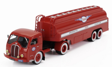 Macheta camion Somua JL17 cu semiremorca cisterna, scara 1:43 [2]