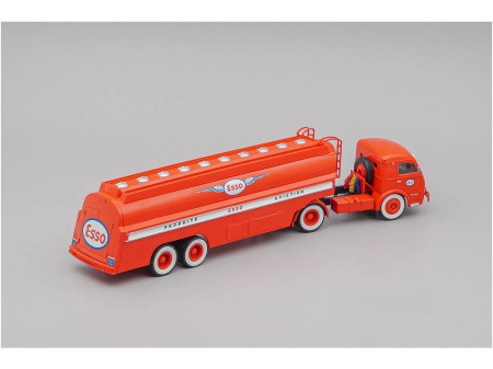 Macheta camion Somua JL17 cu semiremorca cisterna, scara 1:43 [1]