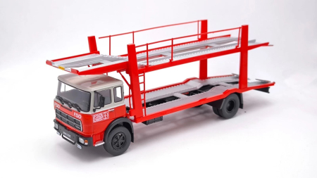 Machete camioane - Macheta camion transportor auto Fiat 684N H, scara 1:43