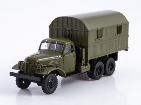 Machete camioane - Macheta camion Zis 151 duba de persoane, scara 1:43