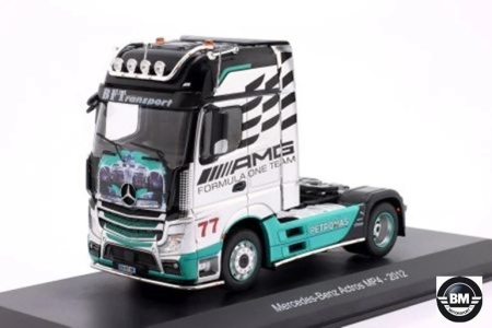 Macheta cap tractor Mercedes Actros MP4, scara 1:43