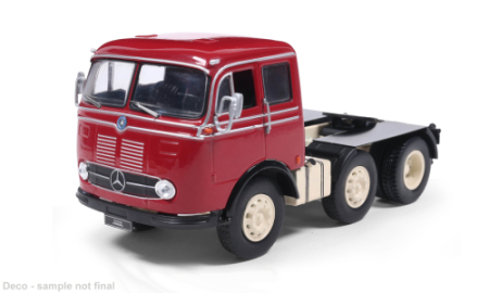 Macheta cap tractor Mercedes LPS 333, scara 1:43