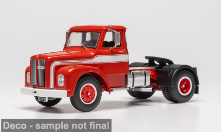 Macheta cap tractor Scania 110 Super, scara 1:43