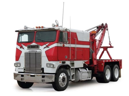 Machete camioane - Macheta depanare Freightliner FLA, scara 1:43