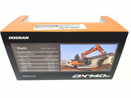 Macheta excavator Doosan DX140w, scara 1:50 [2]