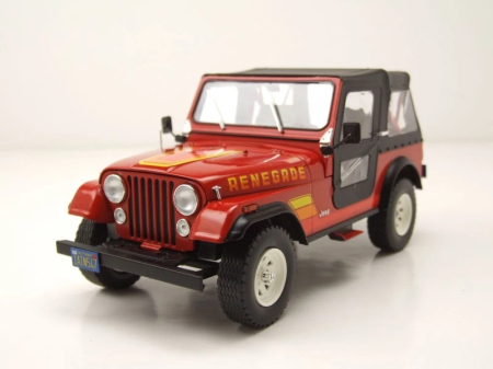 Machete autoturisme - Macheta Jeep CJ-7, scara 1:24