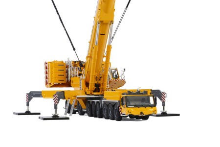 Machete utilaje de constructii - Macheta macara Liebherr LTM 1750-9,1, scara 1:50