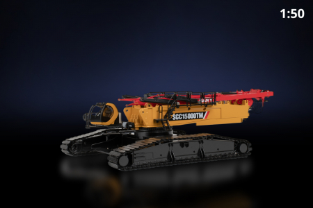 Macheta macara pe senile Sany SCC15000TM, scara 1:50