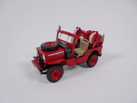 Machete autoturisme - Macheta masina pompieri Jeep Hotchkiss, scara 1:43