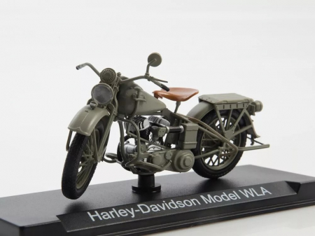 Machete motociclete - Macheta motocicleta Harley Davidson WLA, scara 1:24