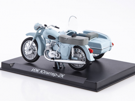 Macheta motocicleta ruseasca cu atas IJ-Jupiter 2K, scara 1:24 [1]