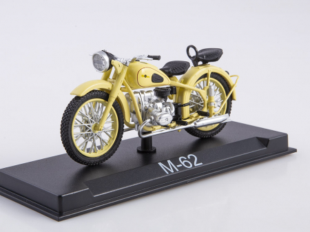 Machete motociclete - Macheta motocicleta ruseasca IMZ M-62 Ural, scara 1:24