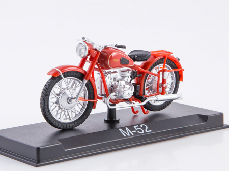 Machete motociclete - Macheta motocicleta ruseasca M-52, scara 1:24
