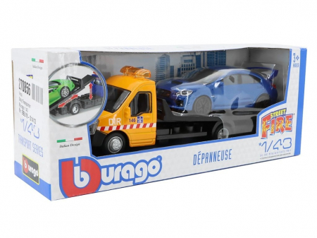 Macheta platforma depanare auto Iveco Daily si Subaru Impreza, scara 1:43 [6]